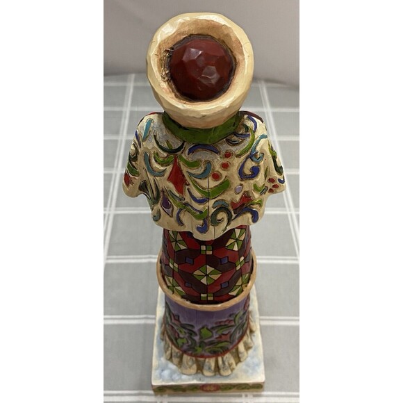 Jim Shore WOMAN CAROLER 2006 Here We Come Figurine 4005327 Heartwood Creek - Picture 5 of 10
